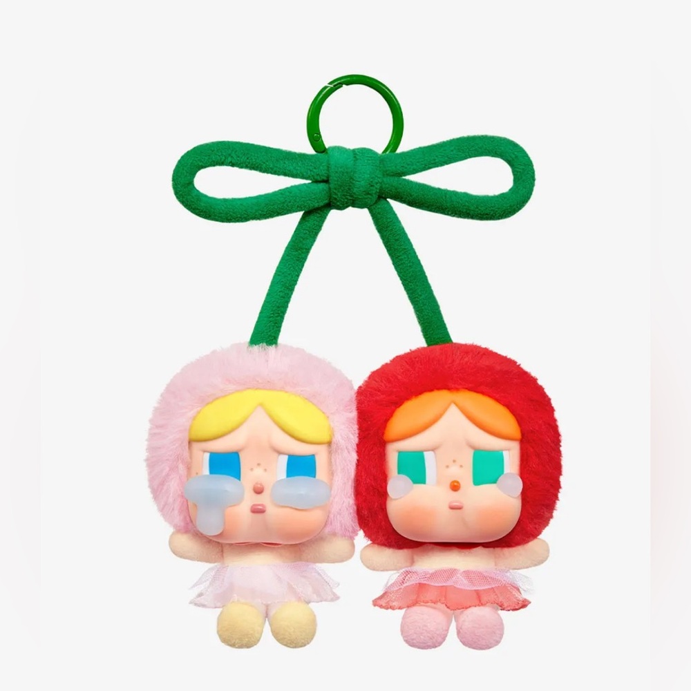 NIP Crybaby Crying For Love Series Vinyl Plush Card (I Love You Cherry Much)